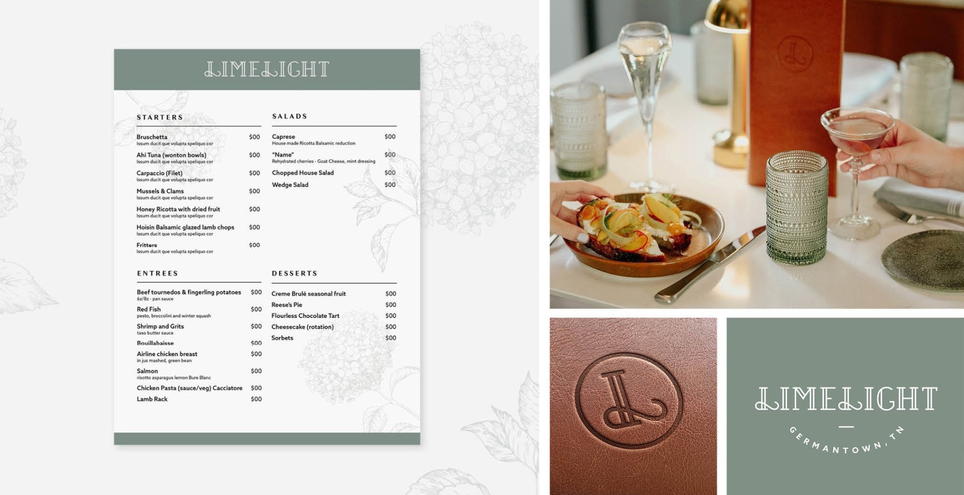 Paradigm Pitch Deck restaurants Limelight