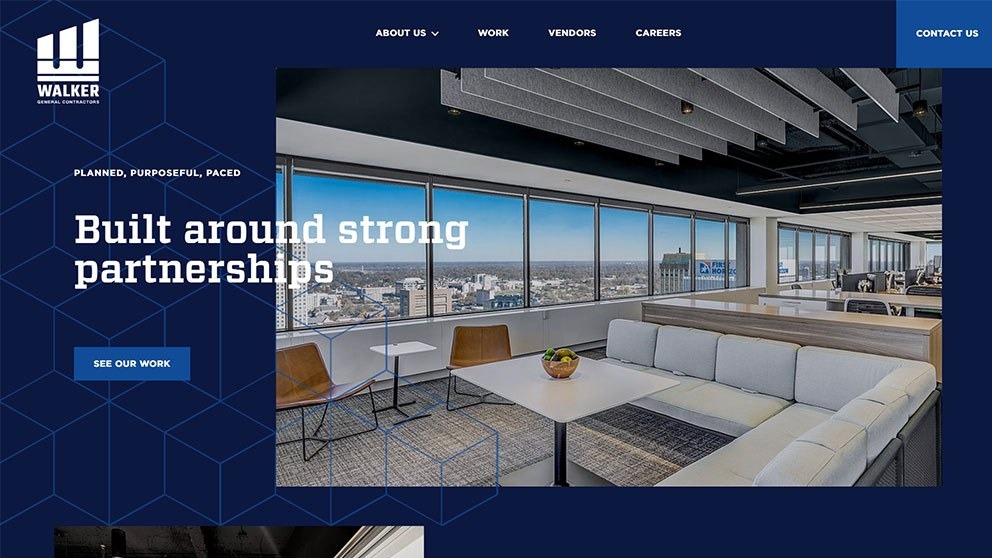 Walker General Contractors Website