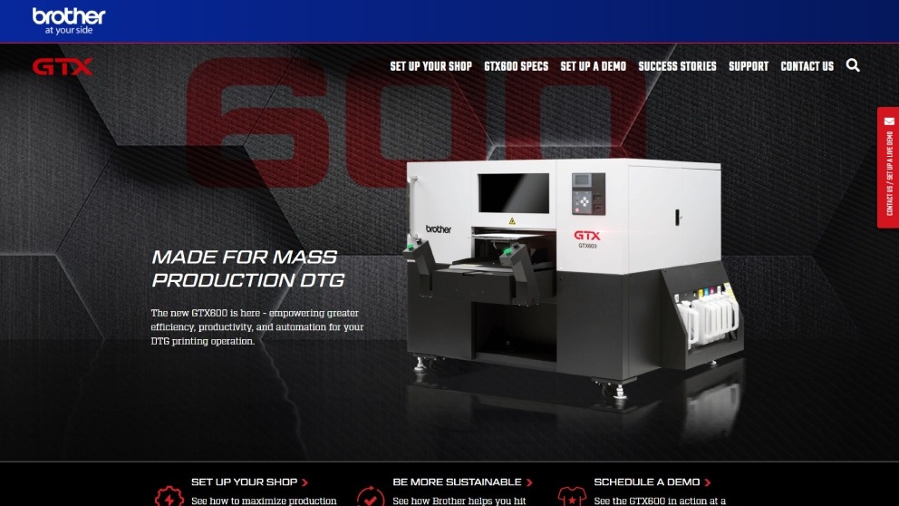 Productiondtg homepage paradigm site