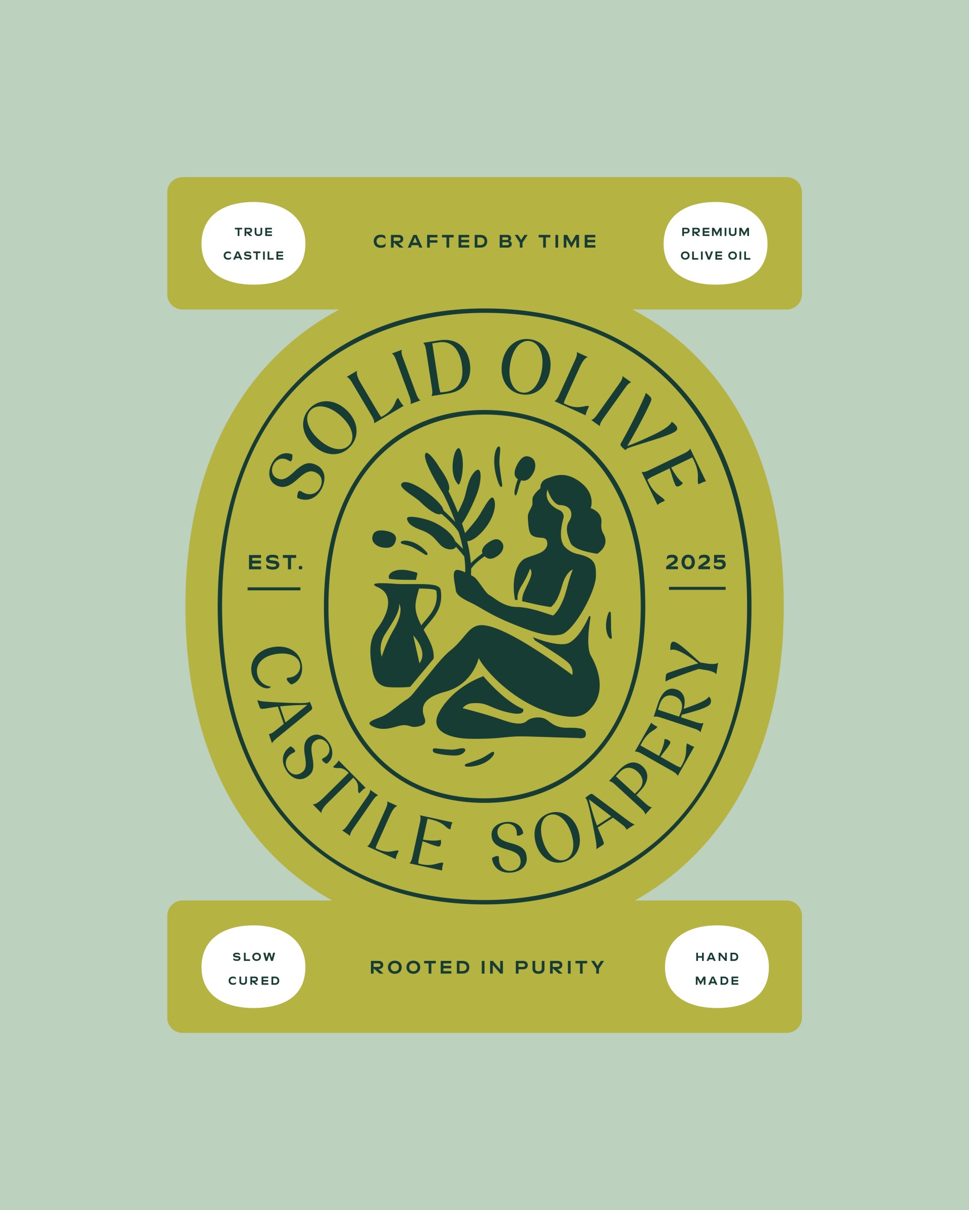 Branding Solid Olive